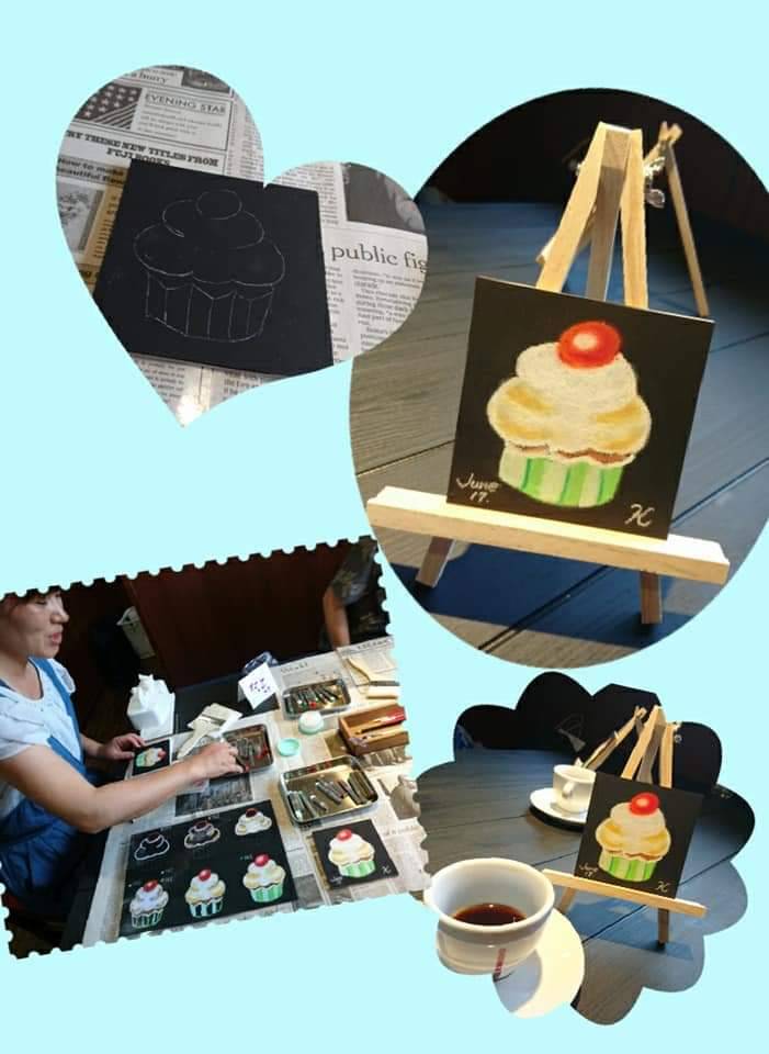 【まちゼミ　チョークアートレッスン】
飯田市座光寺　イタリア家庭料理
ARONNE (アロンネ)