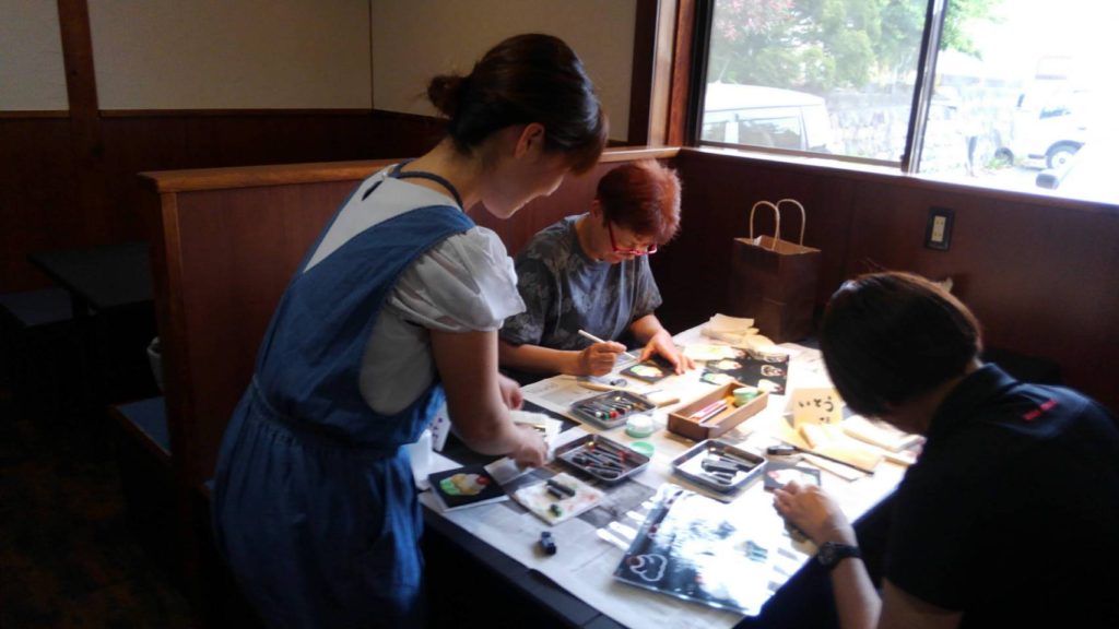 【まちゼミ　チョークアートレッスン】
飯田市座光寺　イタリア家庭料理
ARONNE (アロンネ)